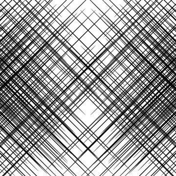 Grid, mesh of slanting, oblique, diagonal lines. Geometric pattern / texture  库存插图