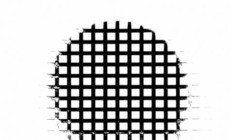 Grid Metal Background Stock Illustration