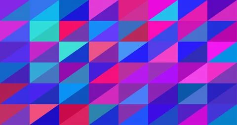 Grid mosaic background. Creative design template Illustrazione stock