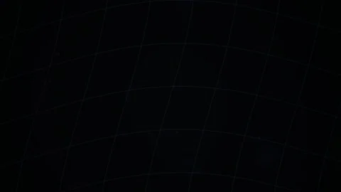 Grid Motion Background with Dark Lines for Technology and Virtual Space Con.. Stock Footage 343725419