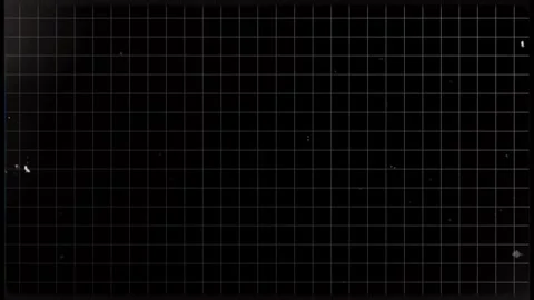 Grid Motion Background With Film Frame Border and Noise Dust Effect Stock Footage 328255832