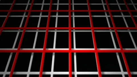 Grid motion network Stock Footage 95308116