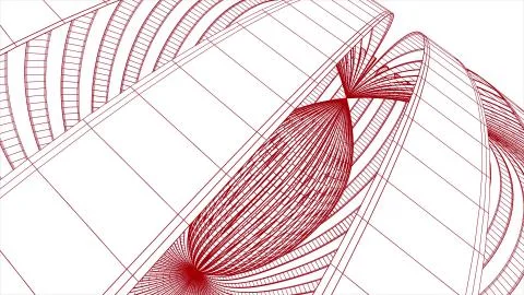 Grid net polygonal wireframe abstract drawing illustration background new 스톡 일러스트