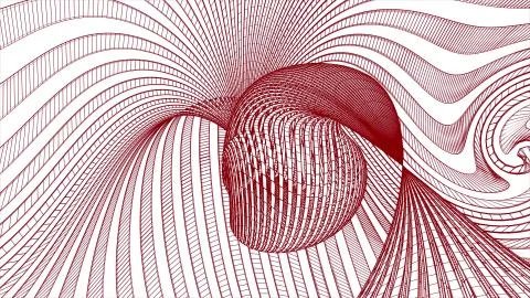 Grid net polygonal wireframe abstract drawing illustration background new Stock Illustration