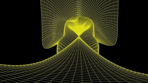Grid net polygonal wireframe abstract drawing illustration background new Stock Illustration