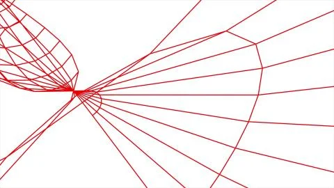 Grid net polygonal wireframe abstract drawing graphics illustration background 스톡 일러스트