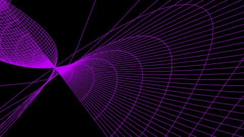 Grid net polygonal wireframe abstract drawing graphics illustration background Stock Illustration
