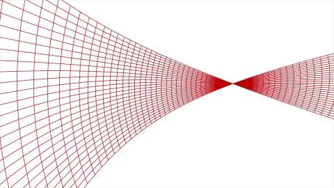 Grid net polygonal wireframe abstract drawing graphics illustration background Stock Illustration