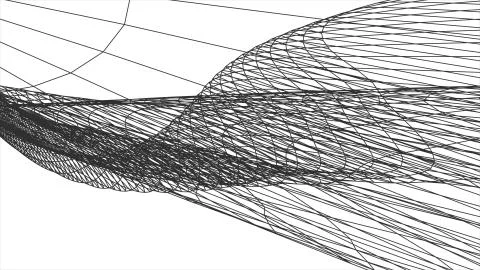 Grid net polygonal wireframe abstract drawing graphics illustration background 스톡 일러스트