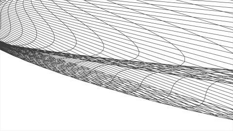 Grid net polygonal wireframe abstract drawing graphics illustration background Stock Illustration