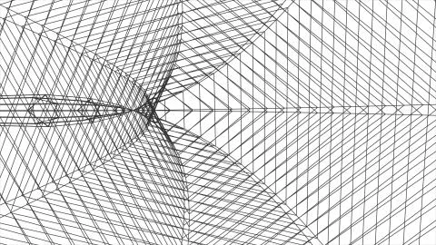 Grid net polygonal wireframe abstract drawing illustration background new Stock Illustration