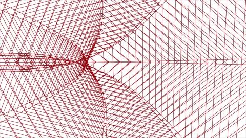 Grid net polygonal wireframe abstract drawing illustration background new Stock Illustration