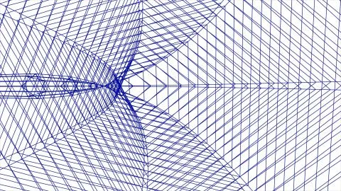 Grid net polygonal wireframe abstract drawing illustration background new Stock Illustration
