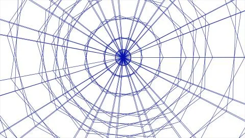 Grid net polygonal wireframe abstract drawing illustration background new Stock Illustration