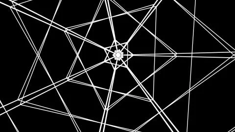 Grid net polygonal wireframe abstract drawing illustration background new Stock Illustration