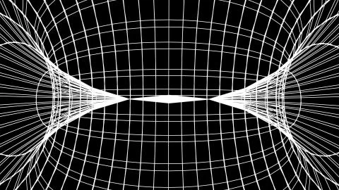 Grid net polygonal wireframe abstract drawing illustration background new Stock Illustration