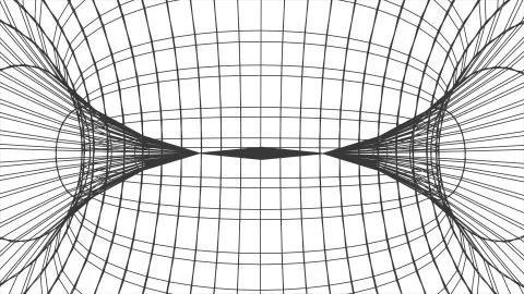 Grid net polygonal wireframe abstract drawing illustration background new Stock Illustration