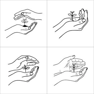 A grid of nine white squares each containing a different black arrow pointing in Stock Illustration