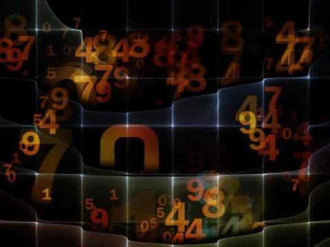 Grid Oscillation Stock Illustration