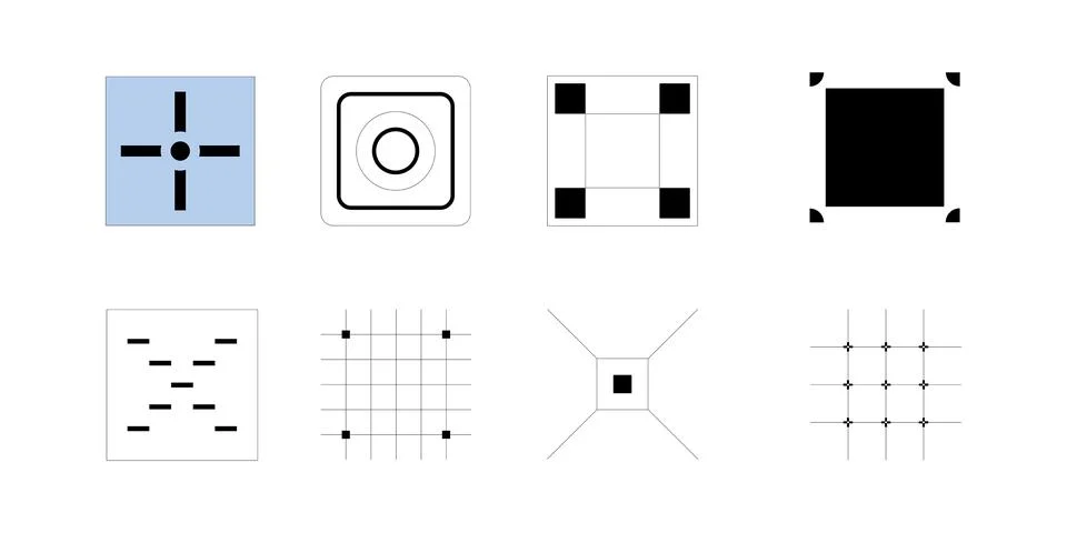 Grid Overlay, Grid Background, Digital Print Concept 스톡 일러스트