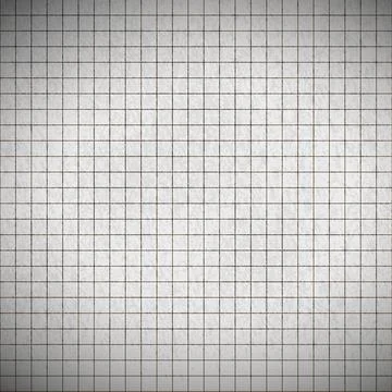 Grid paper. Abstract squared background. Geometric grey pattern for school Stock Illustration