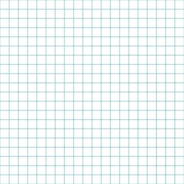 Grid paper. Abstract squared background with blue graph. Geometric pattern for 스톡 일러스트