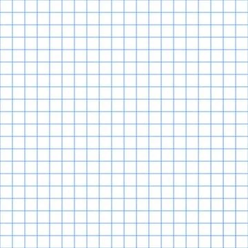 Grid paper. Abstract squared background with blue graph. Geometric pattern for Stock Illustration