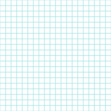 Grid paper. Abstract squared background with blue graph. Geometric pattern for Illustrazione stock