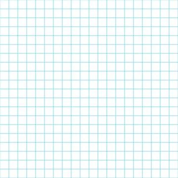 Grid paper. Abstract squared background with blue graph. Geometric pattern for Illustrazione stock