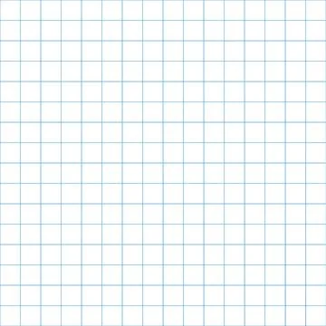 Grid paper. Abstract squared background with blue graph. Geometric pattern for Stock Illustration