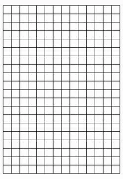 Grid paper. Abstract squared background with lines. Stock Illustration