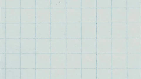 Grid paper. blank empty notebook top view. Stock-Footage 85341534