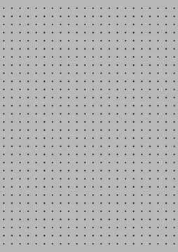 Grid paper. Dotted grid on grey background. Abstract dotted transparent Stock Illustration