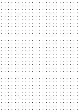 Grid paper. Dotted grid on white background. Abstract dotted transparent Stock Illustration