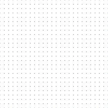 Grid paper. Dotted grid on white background. Abstract dotted transparent Stock Illustration