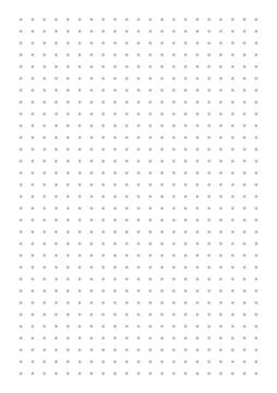 Grid paper. Dotted grid on white background. Abstract dotted transparent Illustrazione stock