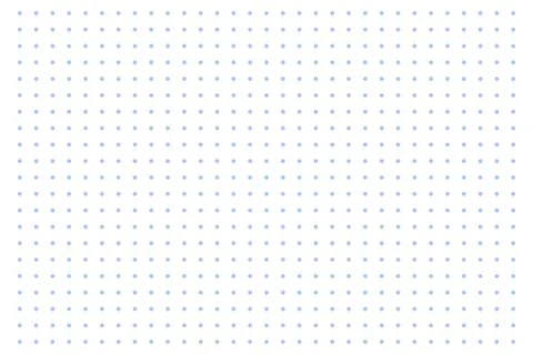 Grid paper. Dotted grid on white background. Abstract dotted transparent Stock Illustration
