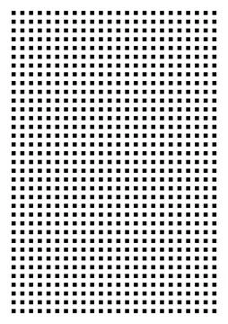 Grid paper. Dotted grid on white background. Abstract dotted transparent Illustrazione stock