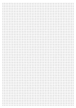 Grid paper. Dotted grid on white background. Abstract dotted transparent Stock Illustration