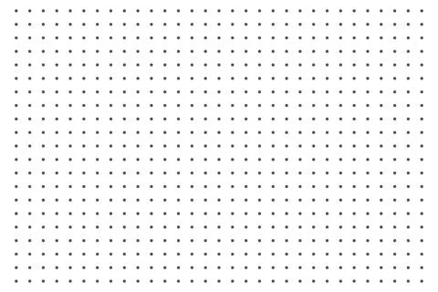 Grid paper. Dotted grid on white background. Abstract dotted transparent Stock Illustration