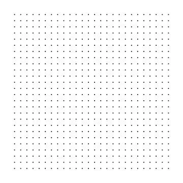 Grid paper. Dotted grid on white background. Abstract dotted transparent Illustrazione stock