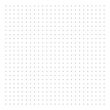 Grid paper. Dotted grid on white background. Abstract dotted transparent Illustrazione stock