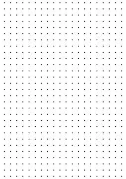 Grid paper. Dotted grid on white background. Abstract dotted transparent Stock Illustration