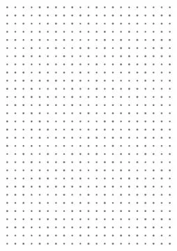Grid paper. Dotted grid on white background. Abstract dotted transparent Illustrazione stock