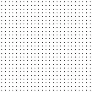 Grid paper. Dotted grid on white background. Abstract dotted transparent Stock Illustration