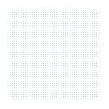 Grid paper. Dotted grid on white background. Abstract dotted transparent Stock Illustration