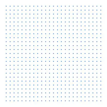 Grid paper. Dotted grid on white background. Abstract dotted transparent Stock Illustration