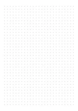 Grid paper. Dotted grid on white background. Abstract dotted transparent Stock Illustration