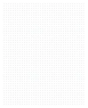 Grid paper. Dotted grid on white background. Abstract dotted transparent Stock Illustration