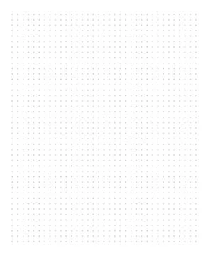 Grid paper. Dotted grid on white background. Abstract dotted transparent Stock Illustration